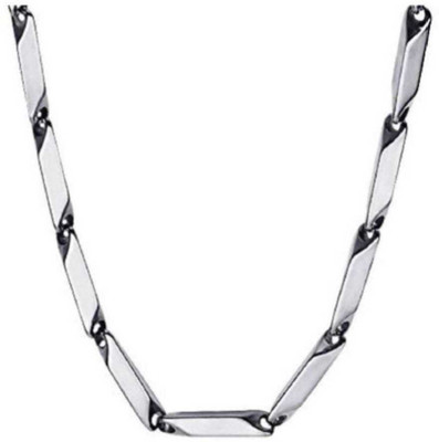 RV jewels Silver, Titanium Plated Stainless Steel, Silver, Metal Chain Silver Plated Stainless Steel Chain
