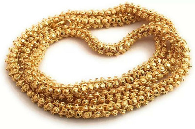 Sipradh Cubic Zirconia Gold-plated Plated Alloy Chain