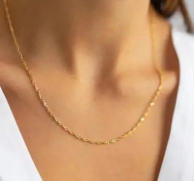 PRASUB `top running daily use brass gold chains Gold-plated Plated Brass Chain