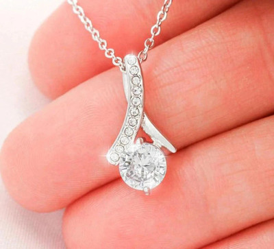 FABUNORA Best Unique Gift for Girlfriend - 925 Sterling Silver Pendant Alloy Chain