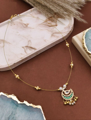 HEER Pearl Gold-plated Plated Alloy Necklace