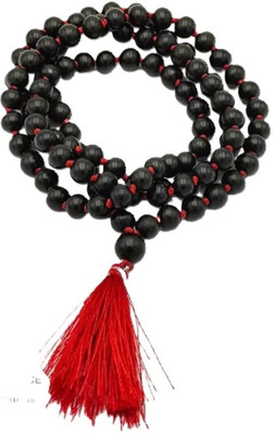 YASH GEMS AND HANDICRAFT Original Ebony Religious Mala(Karungali Kattai Malai) 108 beads Wood Chain