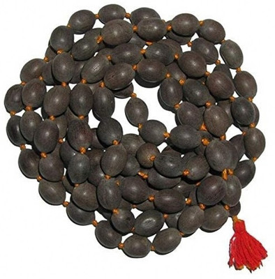 k j traders Kamal Gatte Ki Mala | Lotus Bead Mala| Kamal Gatta Jaap Mala 108 Seeds/manke ki mala Wood Chain Beads Wood Chain