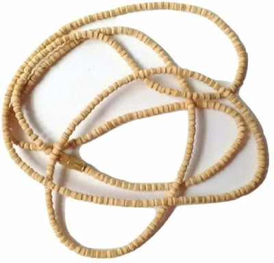 URBANELA Sacred Tulsi Kanthi Mala Vaishnav Tulasi Kanthi 2 round mala : URTM-01-DOUBLE_8 Wood Chain