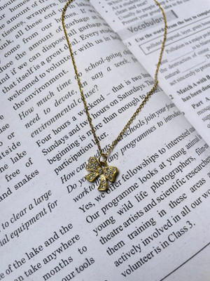 Adore Jewels stylish western lightweight neclace for daily wear Gold-plated Plated Stainless Steel Chain Set