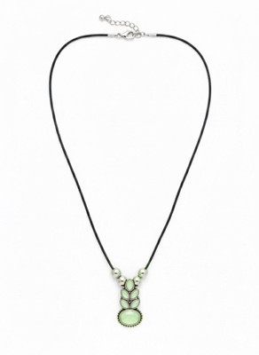 AARCHIS TRENDS Silver Plated Stainless Steel Necklace