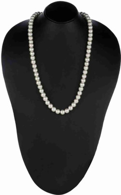 DIVINOOR Pearl Mala Fashionable for Unisex Pearl Stone Necklace