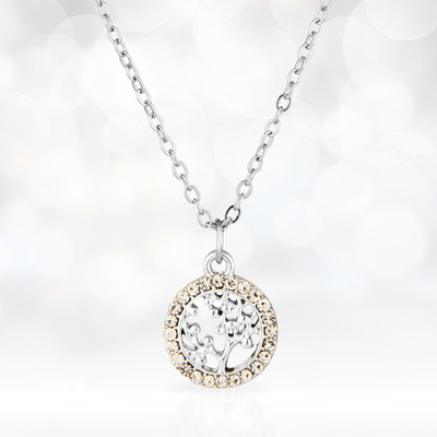 Golden Vine Metal Necklace
