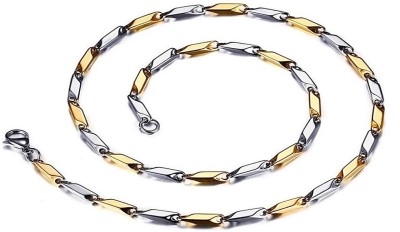 REVERSEA Trendy Dual Tone Chain Gold-plated, Silver Plated Stainless Steel Chain