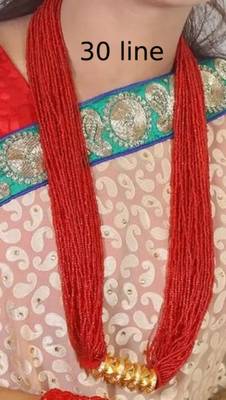 RIDHI SIDHI RED TILHARI Crystal Chain Price History