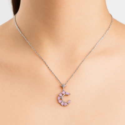 Ishtaara Sterling Silver 925 Necklace For Women And Girls Sterling Silver Plated Sterling Silver Necklace