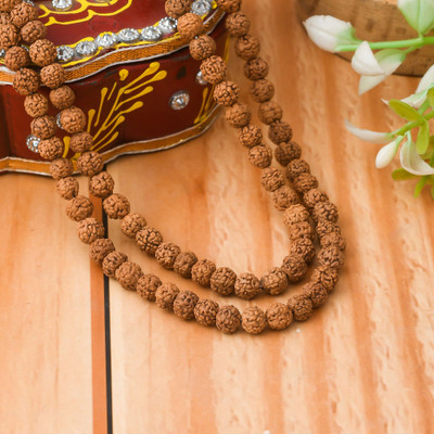 POORAK Rudraksha Mala – Energize Your Spirit (108 Beads) Rudraksha Chain