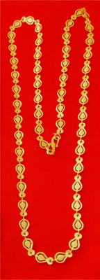 Atulenterprises One Gram Gold Plated Chain Gold-plated Plated Brass Chain
