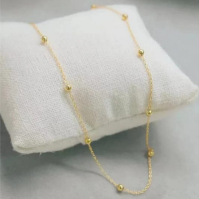 MAATRCHAAYA STYLISH EVIL EYE CHAIN SET Gold-plated Plated Alloy Chain Set