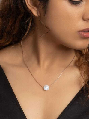 LEEJIFASHION Pearl Gold-plated Plated Brass Chain