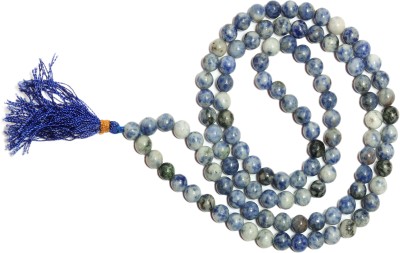 EXCEL Sodalite Yoga Prayer Beads | 108+1 beads | 8mm Size Crystal Crystal Necklace