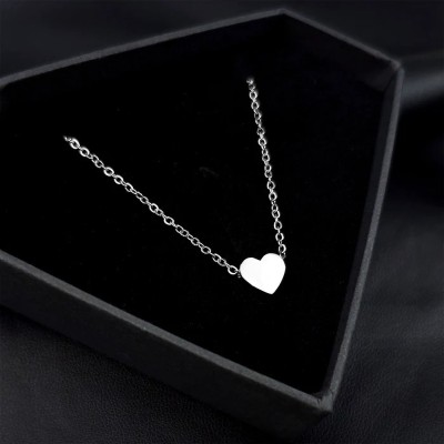 Zabby Allen Latest Premium Quality Beautiful Silver Plated Chain for Girls And Women Sterling Silver Plated Alloy Chain