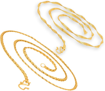 Charms Gold-plated Plated Alloy Chain Set