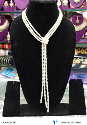 DENICRAAS Alloy White Jewellery Set(Pack of 1)