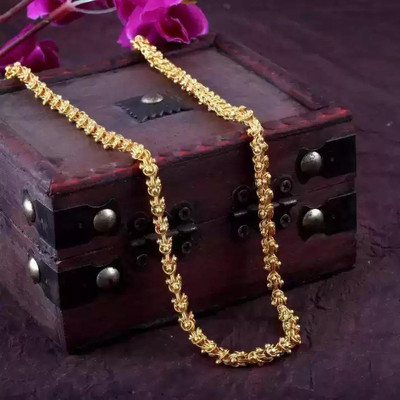 zorvi CHANDRAMUKHI MALA Gold-plated Plated Alloy Chain