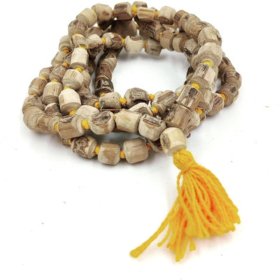 Nilay Tulsi Jaap Mala-108 Beads Rosary Basil - Tulsi Jap Mala - Tulsi Mala for Jap Wood Chain Set