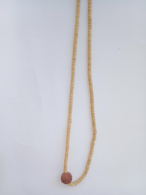 VISHAL Rudraksh with Tulsi Kanthi Mala, Tulsi Origanal kanthi Mala use Male & Female Beads Wood Chain