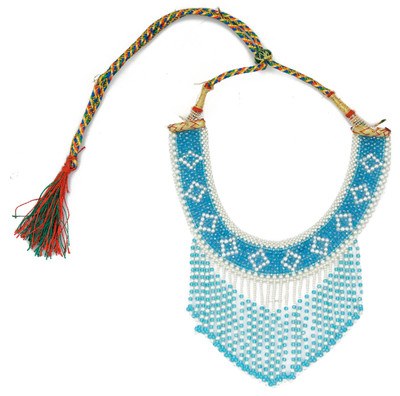 Yuvi Creation Beads Ethnic Multi Layer Necklace For Women Alloy Choker