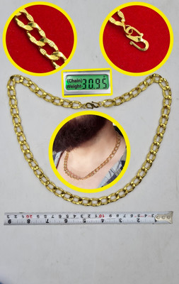 zhouse SpcR_SachinChain980 Gold-plated Plated Copper Chain