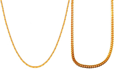 Nawab Collection Fashionable Stylish And Trendy Classic Design Chain for Women Gold-plated Plated Brass Chain