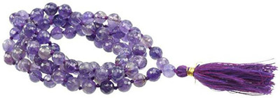 Jewelswonder Amethyst Gemstone Mala Amethyst Crystal Necklace