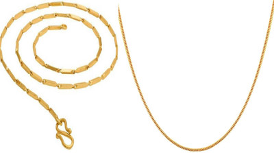 Nawab Collection Fashionable Stylish And Trendy Classic Design Chain for Women Gold-plated Plated Brass Chain