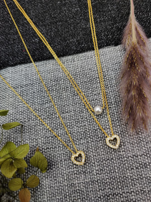 Dham Jewels Cubic Zirconia Gold-plated Plated Alloy Chain
