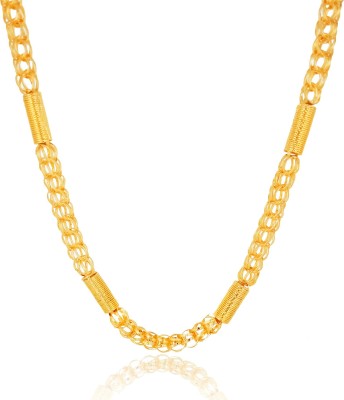 JIPPA JIPPA Stylish Golden CHAIN-ain Fashionable Round Fisher Gold Plated CHAIN-ain Brass CHAIN-ain Gold-plated Plated Brass CHAIN-ain-100400 Gold-plated Plated Brass Chain