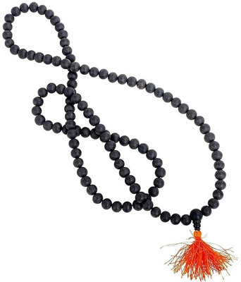 Devi Enterprises Original Karungali Malai Religious Mala 108-Beads 8MM Ebony Wood Jaap Mala Wood, Rudraksha Chain