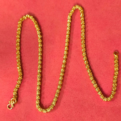 shankhraj mall Designer 22kt Gold-plated Plated Alloy Chain