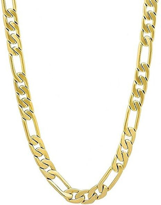 TULMISHA 1 gram High Quality Indian Polished “20” Inches Gold Chain for Men and boy Gold-plated Plated Alloy Chain