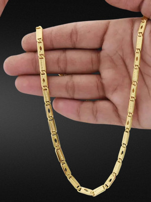 RKB SALES 1 gm high quality gold plated mens chain Gold-plated Plated Alloy Chain