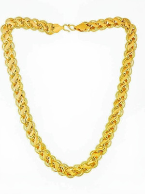 MEENAZ for boys 1 gram for men gents Titanium, Gold-plated Plated Metal, Brass, Silver, Copper, Alloy, Stainless Steel Chain