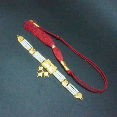 PTSlife 901/4 Gold-plated Plated Mother of Pearl Choker