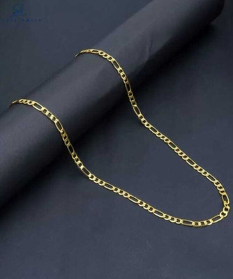 Trade Zone Nice Sachin Chain for every day use for all age people Brass Chain