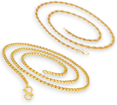 Charms Gold-plated Plated Alloy Chain Set