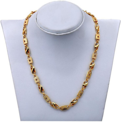 OFBOSMI Chain gold for man and boy Gold-plated Plated Alloy Chain