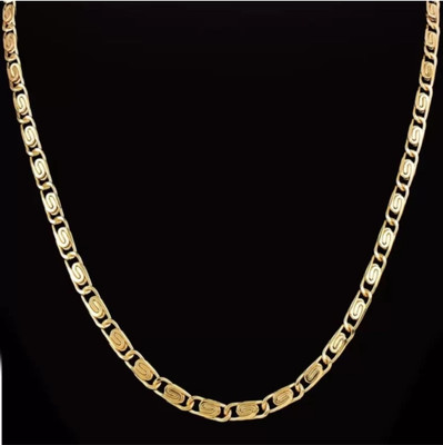 JMAATRCHAAYA STYLISH CHAINS Gold-plated Plated Alloy Chain