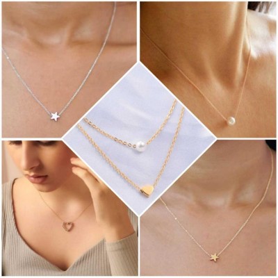 ELCETRATD JEWELLERY Gold-plated Plated Brass Necklace