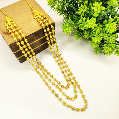 Saavi Jewels 3- Layered long chain Gold-plated Plated Alloy Chain