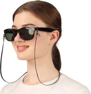 VIVID CH-248-A BLACK Unisex Eyeglass & Mask Chain Fabric Chain