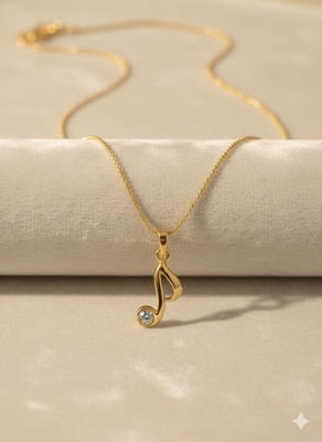 GUPTA Crystal Gold-plated Plated Crystal Chain