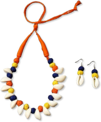 Sanj Terracotta Multicolor Jewellery Set(Pack of 1)
