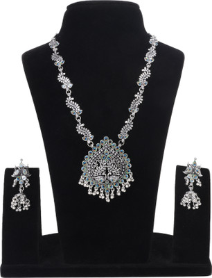 URBANELA Oxidised Silver Silver Jewellery Set(Pack of 2)