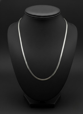 Vivity Latest Fashion Stylish Double Grinded 5mm Festive Party Special 925 Silver Plated Stainless Steel Chain